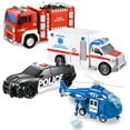 thumbnail image 1 of JOYIN 4 Pack Friction Powered City Hero Play Set que incluye JOYIN JOYIN, 1 of 2