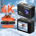 thumbnail image 4 of Cámara de Acción de Alta Definición 1080P, Grabadora para Deportes Al Aire Libre, Cámara de Natación LCD Gran Angular de 170°., 4 of 10