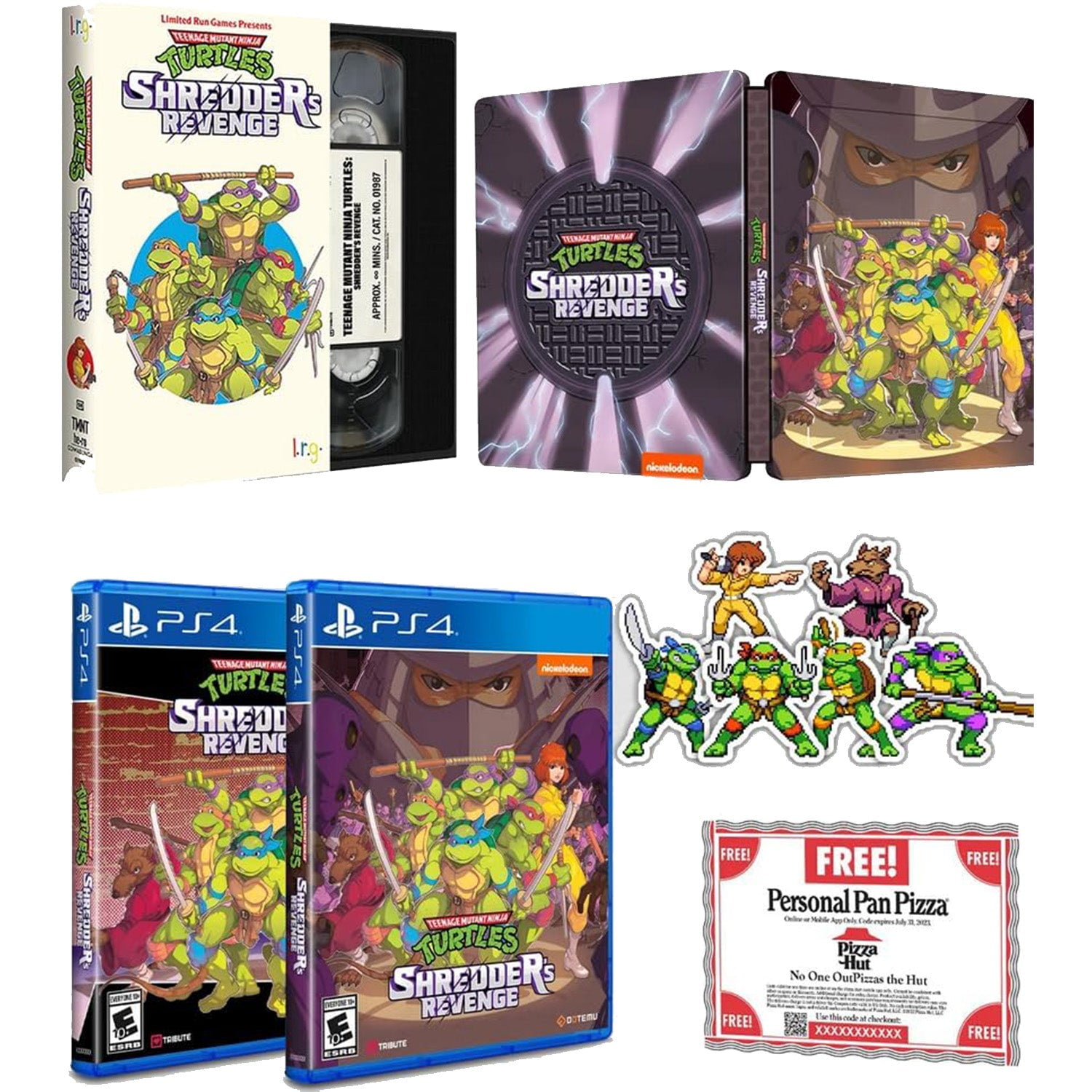 Free Shipping! Teenage Mutant Ninja Turtles: The Cowabunga