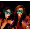 thumbnail image 5 of LINLIN Light Up Glasses, LED Glasses Party Glasses Sunglasses Cool Glasses Battery for Halloween, 5 of 7