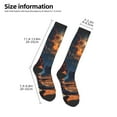 thumbnail image 2 of Vsdgher Cowboy Boots Under Starry Sky Knee Socks, High Socks Long Stretchy Sock Women Knee High Stocking, Long Socks for Women, 2 of 6