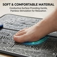 thumbnail image 5 of Foot Massager, 8 Modes, 19 Intensity Levels, Relaxes Feet, Promotes Blood Circulation, Relieves Pain, Portable Remote Control, for Home Use, 5 of 13