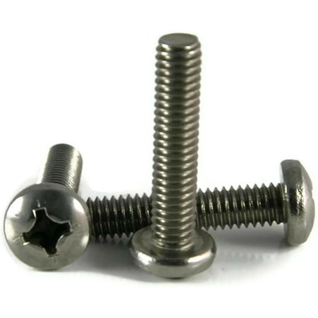 

Stainless Steel Phillips Pan Head Machine Screw #2-56 x 1/2 Qty 1000
