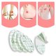 thumbnail image 2 of 50-200Pcs Adhesive Invisible Heel Sticker Anti-Wear Adhesive Pads Foot Care Pain Relief Heel Stickers for High Heels, 2 of 5
