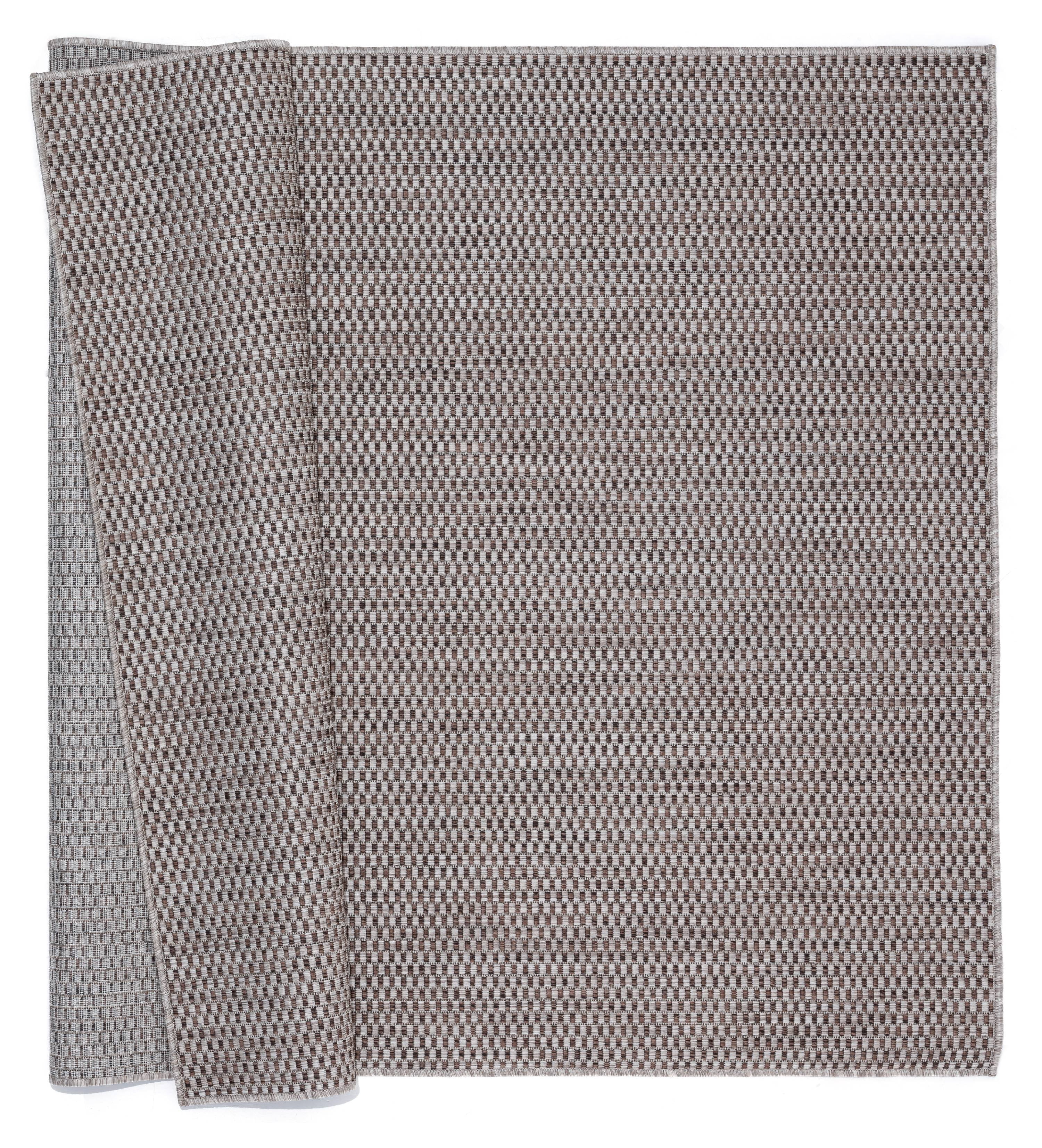United Weavers Mali Attara Contemporary Geometric Area Rug, Brown, 7'10" x 10'6"