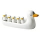 thumbnail image 2 of Ounissouiy Juego de 6 uds. De soporte para cuchara y palillos con forma de pato bonito, soporte para tenedor para utensilios de mesa, Mostrada, 2 of 6