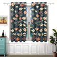 thumbnail image 2 of Fish Cartoon Black Out Curtains Aesthetic for Bedroom Living Room Sliding Glass Doors Kitchen Windows 2 panels set, 2 of 5