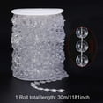thumbnail image 4 of Guirnalda de cuentas de cristal de 30 metros, guirnalda de diamantes de cristal, rollos de cuentas acrílicas para boda, regalos DIY, fiestas, cortinas, decoración Ormromra, 4 of 9