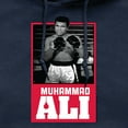 thumbnail image 2 of Muhammad Ali - Boxing Legend - Float Like a Butterfly - Men's Pullover Hooded Fleece Sweatshirt, 2 of 4