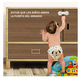 thumbnail image 3 of Kit De 10 Seguros Para Gabinetes Y Cajones Proteccion Niños, 3 of 4