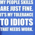 thumbnail image 3 of CafePress - People Skills Idiots T Shirt - Men's Classic Graphic Cotton T-Shirt, 3 of 4