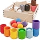 thumbnail image 1 of Bolas en tazas Toy Ulanik para niños pequeños Montessori de 1 año o más, 1 of 8