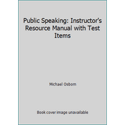 Public Speaking: Instructor's Resource Manual with Test Items [Paperback - Used]