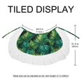 thumbnail image 5 of Frond Chic Chiffon Beach Dress for Women - Summer Dresses with Polyester Straps for Sunny Days, 5 of 6