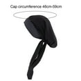 thumbnail image 5 of NIBOLOG Women Bonnet Vintage Imitation Silk Solid Color Long Hair Lady Turbans for Sleeping, 5 of 8