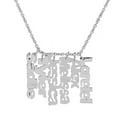 thumbnail image 2 of Personalized Mother's Vertical Three-Name Necklace, 2 of 2