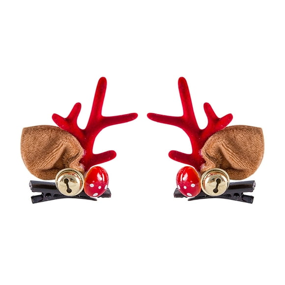 Decoraciones de Halloween, adornos de Halloween, regalos de Halloween, pinza para el pelo de cuerno de ciervo de Navidad para niños, pinza para el pelo de Navidad, pinza bonita, pinza para el pelo, ho