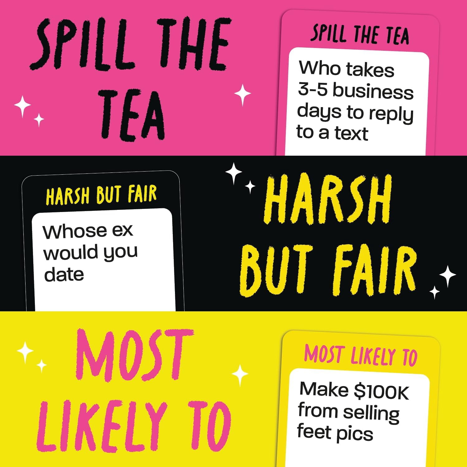 Unfiltered Girls Night Bachelorette Party Game by Lucky Egg