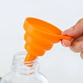 thumbnail image 4 of XMMSWDLA Kitchen Funnel, Funnels for Filling Bottles, Food Grade Silicone folding Funnel, Foldable Kitchen Funnels for Water Bottle Liquid Powder Transfer, 4 of 5