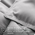 thumbnail image 4 of Bare Home Goose Down Alternative Comforter Set - 3 Piece Set - King/Cal King, Light Gray, 4 of 7