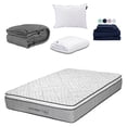 thumbnail image 1 of Colchón King Size Restonic Vail con Almohada One Protector Cloud Sábanas Softy Edredón Homy, 1 of 8