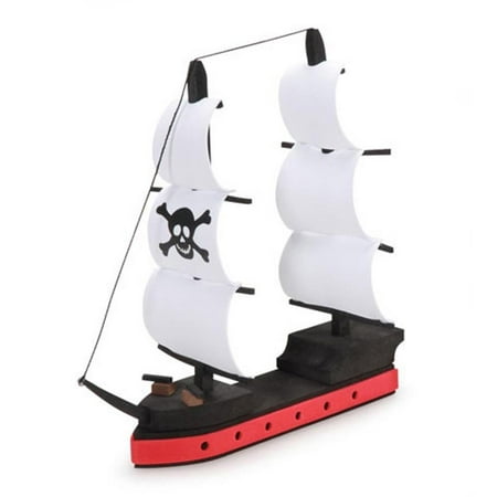 Die Pirate - DIY Assembling Kit Foam Toy Pirate Ship 8 Inches
