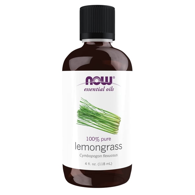 Aceite Esencial NOW Lemongrass 100% Puro Vegano 120 ml