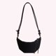 thumbnail image 2 of Bolso Hobo Bandolera para Mujer Con Bolsillo Interior Croissant Sólido Cuero PU, 2 of 9