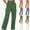 Green, variant on RQYYD Womens Cargo Sweatpants Baggy High Waisted Joggers Sweat Pants Athletic Pants