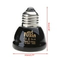 thumbnail image 5 of Reptile Terrarium Heat Lamp Ceramic Heating Light 100W E27 Night Light Bulb for Lizard Tortoise Chicken Snake Spider, 5 of 17
