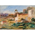 thumbnail image 3 of Pierre-Auguste Renoir 18x14 Black Modern Framed Museum Art Print Titled - Landscape (Landscape) (1911), 3 of 5