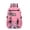Pink, variant on Backpack Travel School Backpack With Password Lock And USB Charging Port for College Elementary Middle High Grade