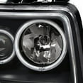 thumbnail image 6 of AKKON - For 2007 2008 2009 2010 2011 2012 Dodge Nitro Dual CCFL Halo Black Projector Full LED Turn Signal Headlights, 6 of 7