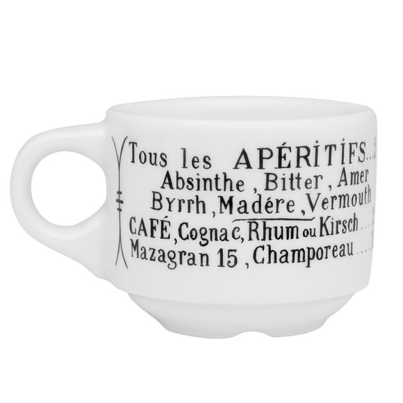 Pillivuyt Brasserie Espresso Cup, 3 Ounces
