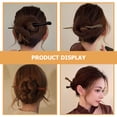 thumbnail image 4 of 4 Pcs Épingles à Cheveux en Bois Décoratives Chignon Chinois Baguettes à Cheveux, 4 of 4