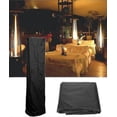 thumbnail image 4 of Heavy Duty Glass Tube Heater Cover - Waterproof Square Standing Patio Heater Protector For Outdoor Triangle Heater And Pyramid Torch, 4 of 4
