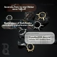 thumbnail image 4 of Spike 16G Septum Rings - 316L Stainless Steel Nose Rings Hoops for Women Men Helix Piercing Jewelry Tragus Daith Conch Cartilage Hoop Earring 14K Gold Plated/Silver 8 mm/10 mm, 4 of 6