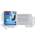 thumbnail image 3 of Pipe Cleaner Toilet Kitchen Pipe Anti Clogging Odor Removal And Unblocking Cleaner 12pcs, 3 of 9