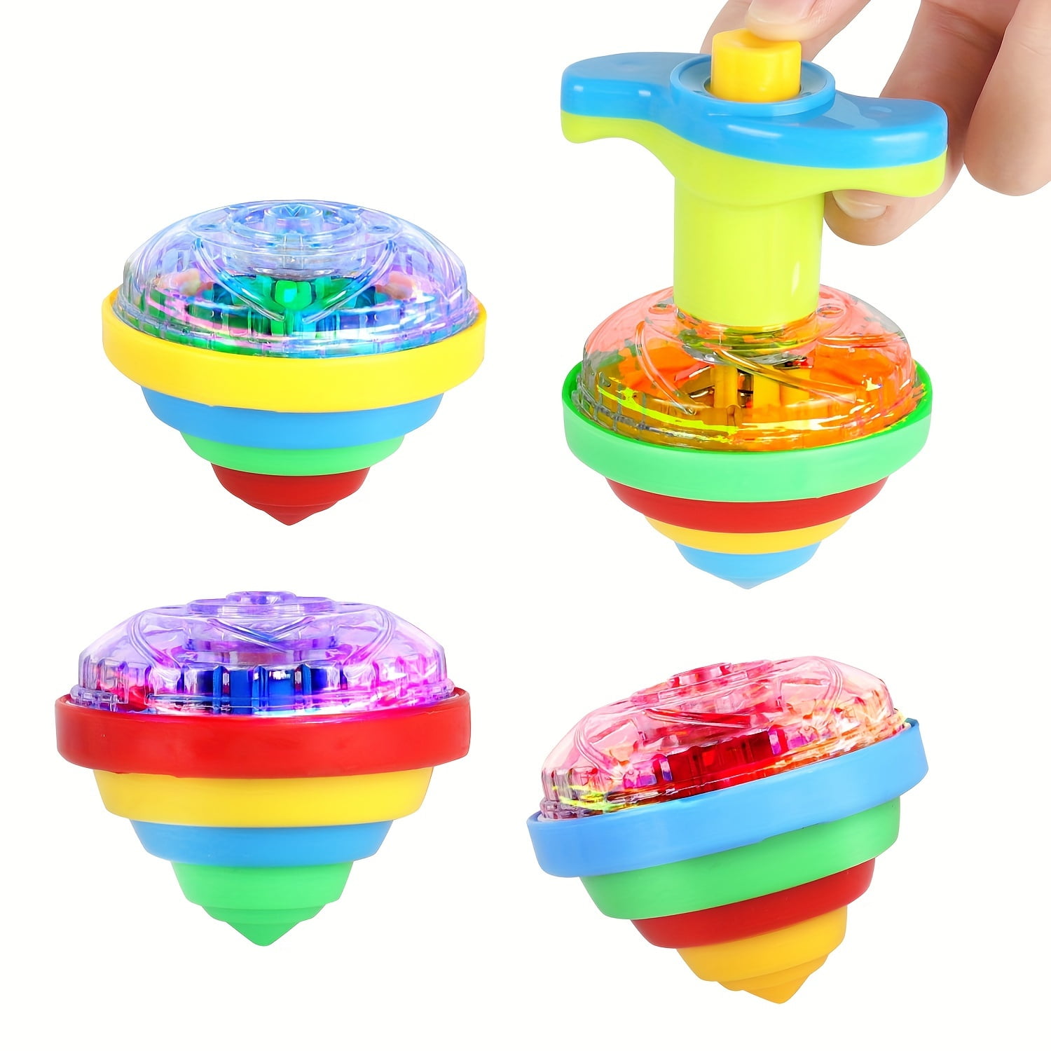 CNKOO A LED Spinning Top - a Fun Flashing Toy Suitable for