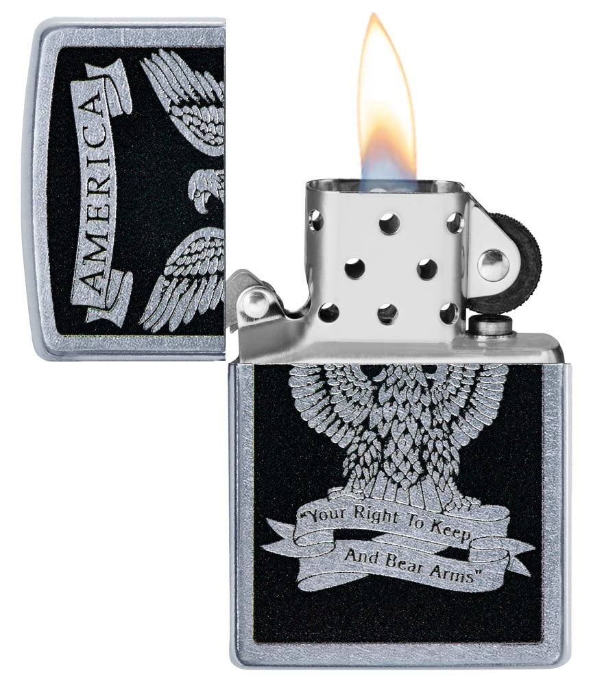 Accendino Zippo Barbarian - Design Street Chrome, Tascabile - Foto 5