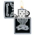 thumbnail image 6 of Zippo Street Chrome Eagle Windproof Pocket Lighter, 6 of 6