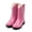 Pink, variant on Cowgirl Boots for Girls Boys Non-Slip Western Cowboy Boots with Side Zipper, Mid Calf Kids Toddler Outdoor Horse Riding Dress Shoes Boot for Little/Big Kid