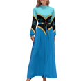 thumbnail image 1 of Vestido largo Princesa Ana Vestidos de verano de mujer Traje de verano de mujer, 1 of 4