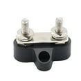thumbnail image 1 of 48V Dual Terminal Stud Heavy Duty Power Distribution Block for Car Boat (Black), 1 of 7