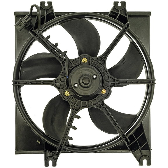 Dorman 620-810 Engine Cooling Fan Assembly for Specific Dodge / Hyundai Models Fits 2005 Hyundai Accent