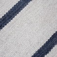 thumbnail image 4 of Rugsotic Carpets Hand Woven Flat Weave Kilim Wool Eco-Friendly 8'x10' Area Rugs Rectangle Cream Charcoal Contemporary Modern Design Low Pile Indoor Handmade Rug for Living Room, Bedroom D00118, 4 of 10