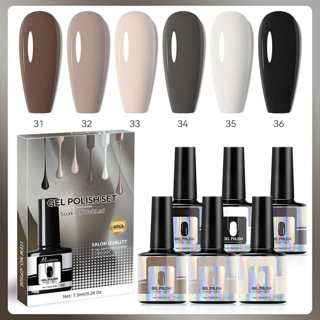 Esmalte de uñas, gel de noche para uñas, color fluorescente, aceite para uñas, gel de fototerapia, set de gel Candy Color 45ml, aceites para uñas