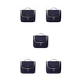 thumbnail image 3 of ZheElen Polyester Travel Storage Bag Dustproof And Waterproof Large Capacity Cosmetic Bag Portable Navy 5Set, 3 of 6