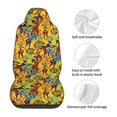 thumbnail image 5 of Sikiie Dancing African Womens Car Seat Protector 2 Pack Car Seat Cushion Mat, Car Seat Covers for SUV, Truck, Van, 5 of 7