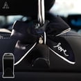 thumbnail image 4 of Creative Butterfly Shape Car Seat Back Hook, Multi-Function Auto Storage Hanger, Durable ABS Interior Organizer for Groceries & Bags, Black, 4 of 8